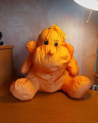 Peluche grande gorilla arancione