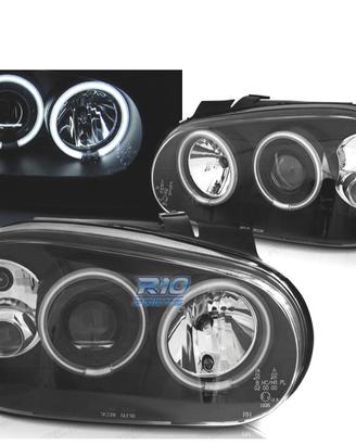 FARI VOLKSWAGEN VW GOLF 4 ANGEL EYES NERI