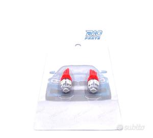 LAMPADINA LED ROSSA W5W T10