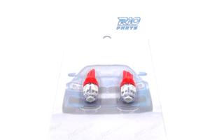 LAMPADINA LED ROSSA W5W T10