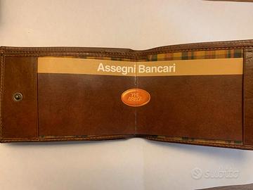 The Bridge Portafoglio con porta assegni