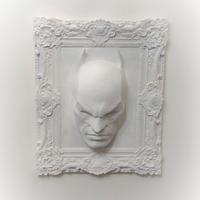 QUADRO 3D BATMAN TOTAL WHITE - FUMETTI POP ART - 4