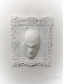 QUADRO 3D BATMAN TOTAL WHITE - FUMETTI POP ART - 4