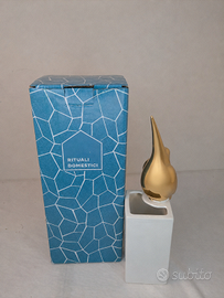 Rituali Domestici - vaso Ti Becco bianco e oro