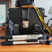 Fotocamera Zenit TTL completa di accessori