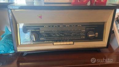 Radio vintage minerva 45 giri