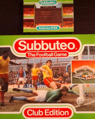Subbuteo originale anni 80 con tabellone partita