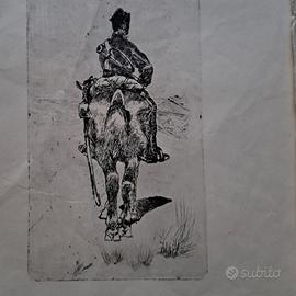 2 stampe di Giovanni Fattori