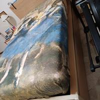 letto con doghe  piu materasso   120x 200 cm