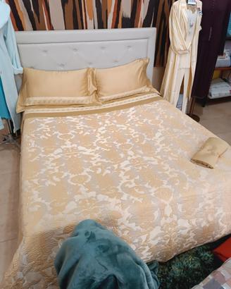 quilt matrimoniale in tessuto pregiato Blumarin