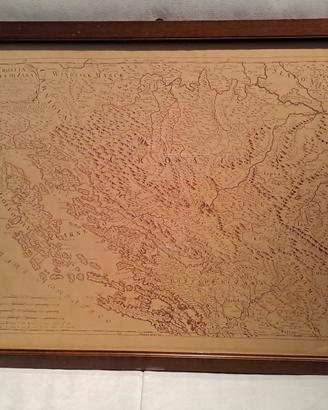 Mappa antica della Croazia