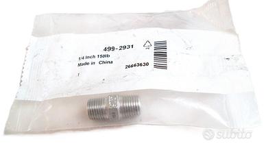 Raccordo a vite ¼ ¼ maschio maschio connettore