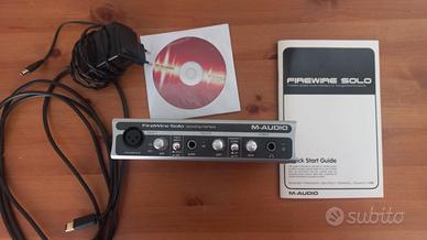 Scheda audio M-Audio FireWire Solo.