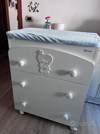 Fasciato eo bagnetto, cassettiera Giordani Nora