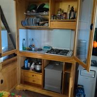Cucina Armadio/Credenza buonissimo stato , lavasto