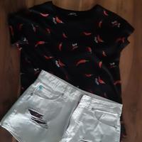 completo maglietta e pantaloncino 