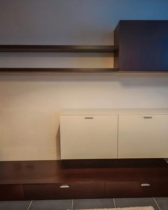 Parete attrezzata per living