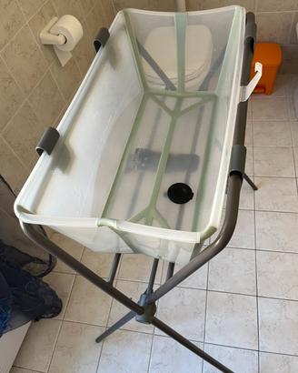 Vaschetta Stokke pieghevole + stand e supporto