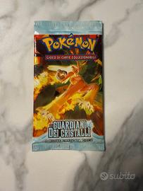 bustina Pokémon TCG Ex Guardiani dei Cristalli
