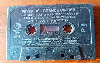 Musicassetta colonne sonore film 