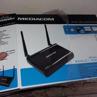 Modem Router Wireless N300 ADSL2 Mediacom M-NTWRA