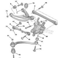 Silent Block Nuovi posteriori Citroen C5