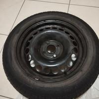 4 cerchi in ferro opel corsa 1.2 edition