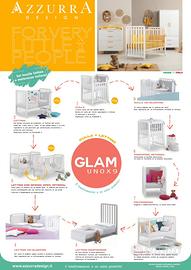 Culla evolutiva azzurra glam design 9 in 1