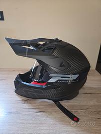 DHype Helmets HPLS1 Full Carbon Mono. con maschera