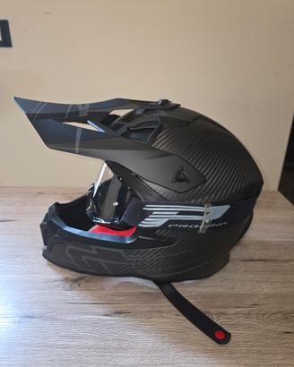 DHype Helmets HPLS1 Full Carbon Mono. con maschera