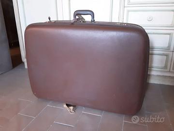 Antica Valigia Borsa Marrone Vintage Collezione