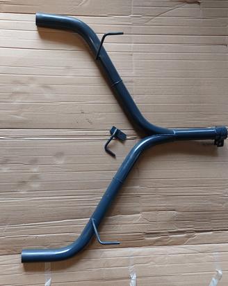 doppio terminale scarico alfa romeo giulietta 