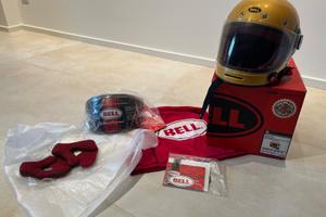 Casco Bell Bullitt DLX Gold – Tg S – Full Set