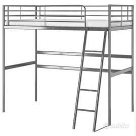 letto a soppalco ad una piazza e mezza IKEA