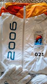 Tuta originale tedoforo olimpiadi Torino 2006
