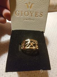 Anello placcato oro 18 k (mis 11)