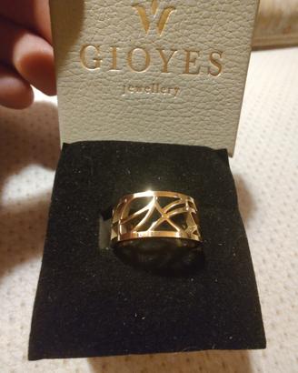 Anello placcato oro 18 k (mis 11)