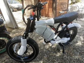 Bicicletta doppio motore 2000 w