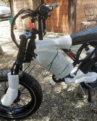 Bicicletta doppio motore 2000 w