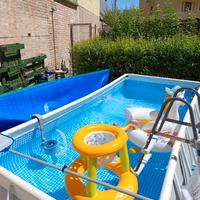 piscina 4x2 perfetta e completa di accessori 