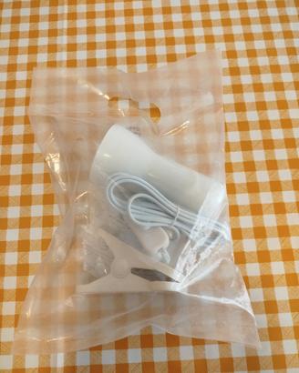 Portalampada portatile con pinza 