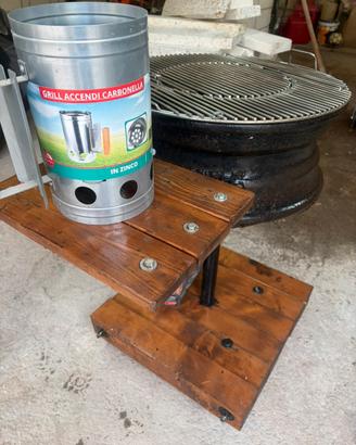 Barbecue weber artigianale