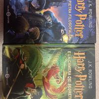primo e secondo volume di harry potter