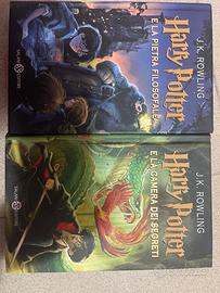 primo e secondo volume di harry potter