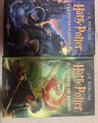 primo e secondo volume di harry potter