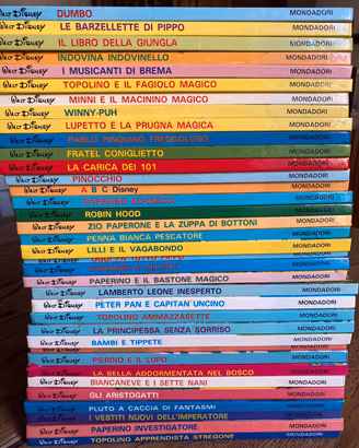 Collezione 36 volumi Imparo a leggere con Topolino
