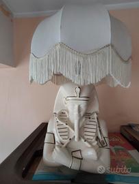 Lampade Faraone vintage in ceramica