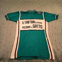 maglietta da ciclismo a ni 50/60 in lan