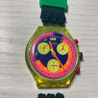 Swatch Chronograph Gran Prix SCJ101 1992 37mm