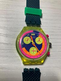 Swatch Chronograph Gran Prix SCJ101 1992 37mm